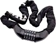 TONYON Password Bike Lock - Black