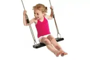 Rubber Swing Seat with Ropes - Outdoor Infant Swing Seat Swing Set Accessories