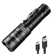 Rechargeable Flashlights High Lumens, 2000 Lumens Super Bright Powerful Flash...