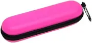 yuksok Electric Toothbrush Case Storage Box Compact Save Space Travel Container Carrying Case Travel Toothbrush Holder for Traveling, Red
