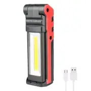 LED Working Light With Base & Hook USB Rechargeable