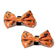 2x AFL GWS Giants Bowtie Dog Puppy/Necktie Ribbon Collar Neck Accessory One Size
