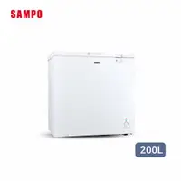 在飛比找蝦皮商城優惠-【SAMPO 聲寶】200公升定頻臥式冷凍櫃(SRF-202