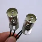2Pcs Car 1157 BAY15D LED Light Lamp Bulb Socket Holder With Wire Connector Parts