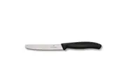 1x Victorinox Standard Wavy Edge Steak and Tomato Knife - Black