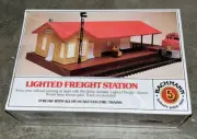 Bachmann Lighted Freight Station Model Train Accessory HO Scale Free Shipping