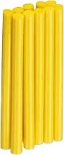 uxcell 10pcs Hot Glue Sticks 0.28" Dia x 3.94" Long EVA Mini Hot Melt Adhesive Glue Stick for Hot Melt Gun Wood Plastic Glass Flowers Fabrics Foam, Yellow