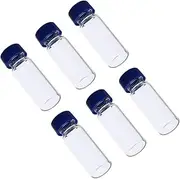 NAMOARLY 100Pcs Screw Neck Sample Vials Transparent Glass Bottles with Lid and for Hplc and Applications Sealing Properties for Lab Use