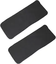 Beaupretty Bamboo Charcoal Adult Washable Cloth Diaper Thickened Reusable Nappy Gray for Comfortable Absorbent Protection Wheelchairs Strollers and Bedding