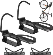 Swivel Bike Wall Mount 2PACK Bike Rack Garage Rack Bike Storage Rack with Tire T