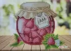 Bead Embroidery Kit Raspberry Jam DIY Beaded Needlepoint Stitching a5-d-381