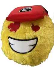 UGA Plush Emoji Hearts