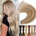 CLEARANCE 60PCS Tape In Russian Remy Human Hair Extensions Skin Weft Straight AU