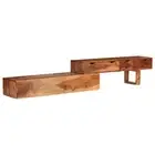 Tv Cabinet Brown 200X30x35 Cm Solid Wood Sheesham maple wood TV Stands & Enterta