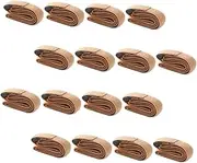 16pcs Polyester Luggage Ropes Camping Lashing Straps Strong Buckle Belts Lightweight Versatile for Outdoor Random