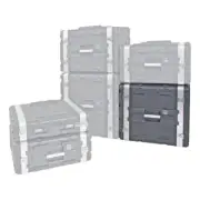 XTREME Rack Mount Road Case XRC10U Holds 10 Units