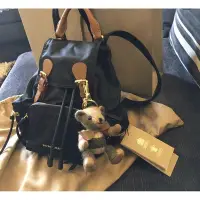 在飛比找Yahoo!奇摩拍賣優惠-【二手】BURBERRY The Rucksack黑色 金鍊