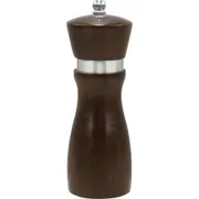 Chef Inox Salt or Pepper Mill- Dark Wood 155Mm