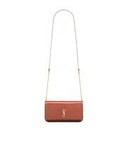 CASSANDRE phone case in patent leather One size MILD ROSE
