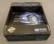 Vintage 2002 Micro Innovations PD680RF Wireless Wheel Mouse RF NIB Blue