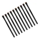 10pcs Flat Head Brush Professional Ultra Thin Soft Hair Brow Liner HG5