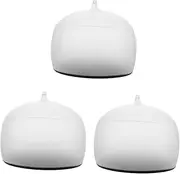 SUPVOX Hat Tray Display Stand Cute Keychain Angle Change Grinder Adapter Versatile Hat Decorative Hat Desktop Baseball Cap The Wire Ring Converter Accessories Tabletop Hat Rack PVC White