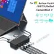適用Surface Pro3/4/5/6/7/go擴展塢網口DC 12in1拓展塢USB集線器