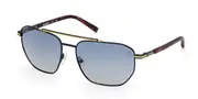 Timberland TB00038 Polarized 91D Men's Sunglasses Blue Size 60