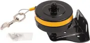 Bracket Mount and Stake Retractable Leash Tie Outs for Dogs (Bracket, Small)