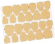 Zibeem Nail Glue Stickers - (1 Sheet) Transparent Nail Adhesive - Press on Nail Stickers, Long Lasting Double Sided Nail Glue for Nail Tip Press on Nails