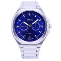 在飛比找松果購物優惠-FOSSIL 美國最受歡迎頂尖運動時尚雙還流行腕錶-藍面-B