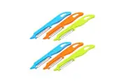 3x 3pc Eterna Plastic Vegetable Swivel Peeler w Stainless Steel Blade Assorted