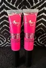 2pk ITALIA DELUXE DIAMOND SHINE # 05 HOT PINK JELLY LIP GLOSS PLUMPING LIPGLOSS
