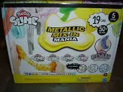 Play-Doh Slime Metallic Mix-In Mania set 19 cans, 5 textures 50 bits & Foam