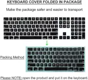 Cover for Apple Magic Keyboard with Numeric Keypad MQ052LL/A Silicone Keyboard C