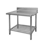 Modular Systems All Stainless Steel Dishwasher Bench Right Outlet WBBD7-0600R/A