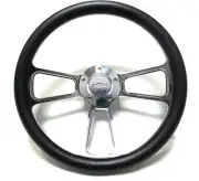1975 -1980 Chevrolet Monte Carlo Billet/ Black Steering Wheel & Adapter Kit (for: Chevrolet)