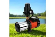 Giantz Garden Water Pump High Pressure 1800W 5-Stage Tank Irrigation Black