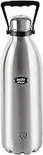 Cello Swift Stainless Steel Vacuum Insulated Flask, 1500 ml Capacity, Silver