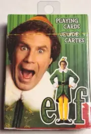 Elf The Movie Deck Playing Cards by AQUARIUS Will Farrell New NIP