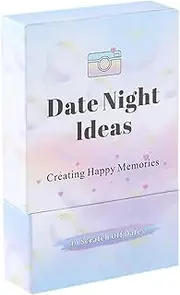 Date Ideas for Couples Date Night, Engagement Couples Games Gift Box, Scratching Off Date Night Card Game for Husband