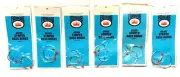 6 Packs FISHKING SW-217 Snelled Deluxe Striped Bass Size 6/0 Hook 2-Count
