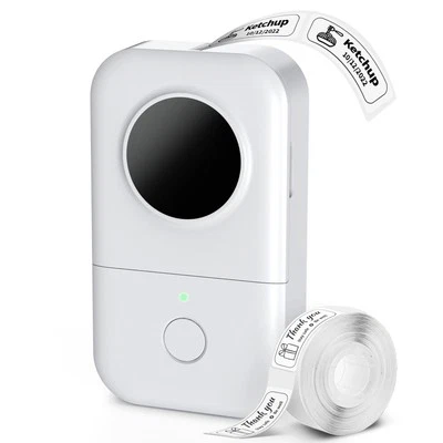 Phomemo D30 Label Maker, Bluetooth Wireless Mini Pocket Smartphone Label Make...