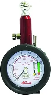 MILTON (S-934 Dial Tire Pressure Gauge - Single Head Tire Tread Depth Gauge