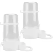 2Pcs Birds Waterer chicken water dispenser Automatic Poultry Waterer