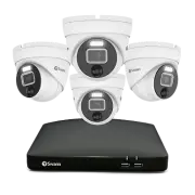 Swann 4 Camera 8 Channel 4K Ultra HD Indoor Outdoor Wired Surveillance DVR