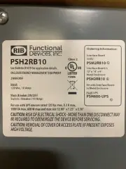Functional Devices PSH2RB10 UPS Interface