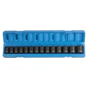 Grey Pneumatic 1412M 1/2" Drive 14-Piece Standard Metric Impact Socket Set