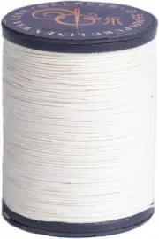 100% Natural Linen Thread 804ft Waxed Thread for Bookbinding, Leather Sewing,