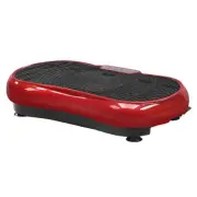 Everfit Vibration Machine Plate Platform Body Shaper Home Gym Fitness Maroon rub
